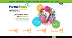 Desktop Screenshot of mozartkids.com